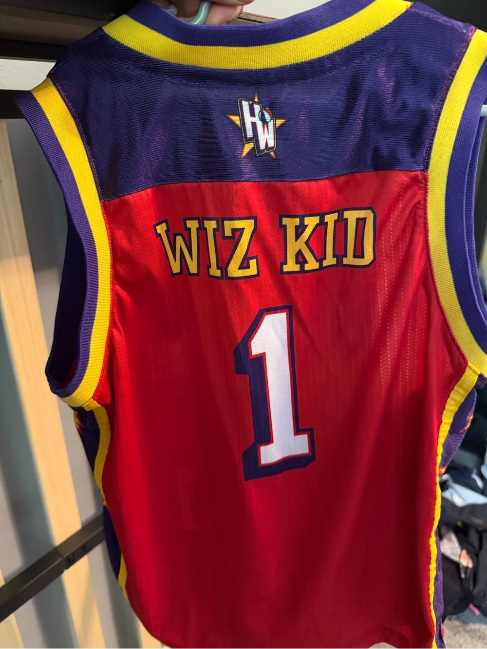 Harlem Wizards Red & Purple Jersey